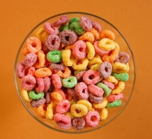 cereal and sugar sugar and cereal